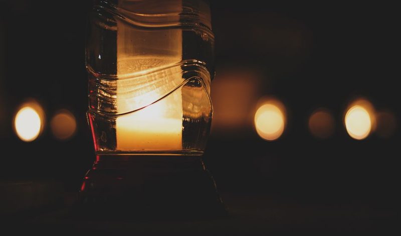 شمعة العطر الطبيعية